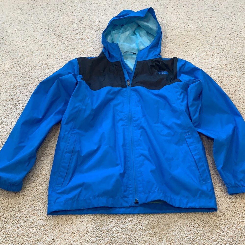 North face rain coat